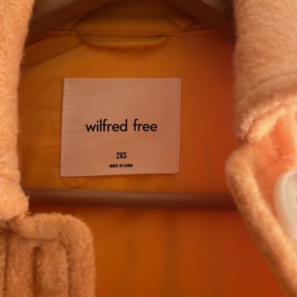 NWOT Aritzia Wilfred free Ganni shirt jacket - Picture 2 of 6